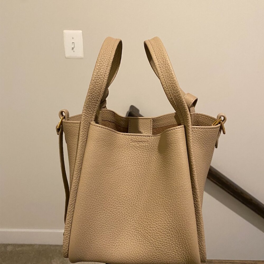 Songmont bag in Cream Apricot color